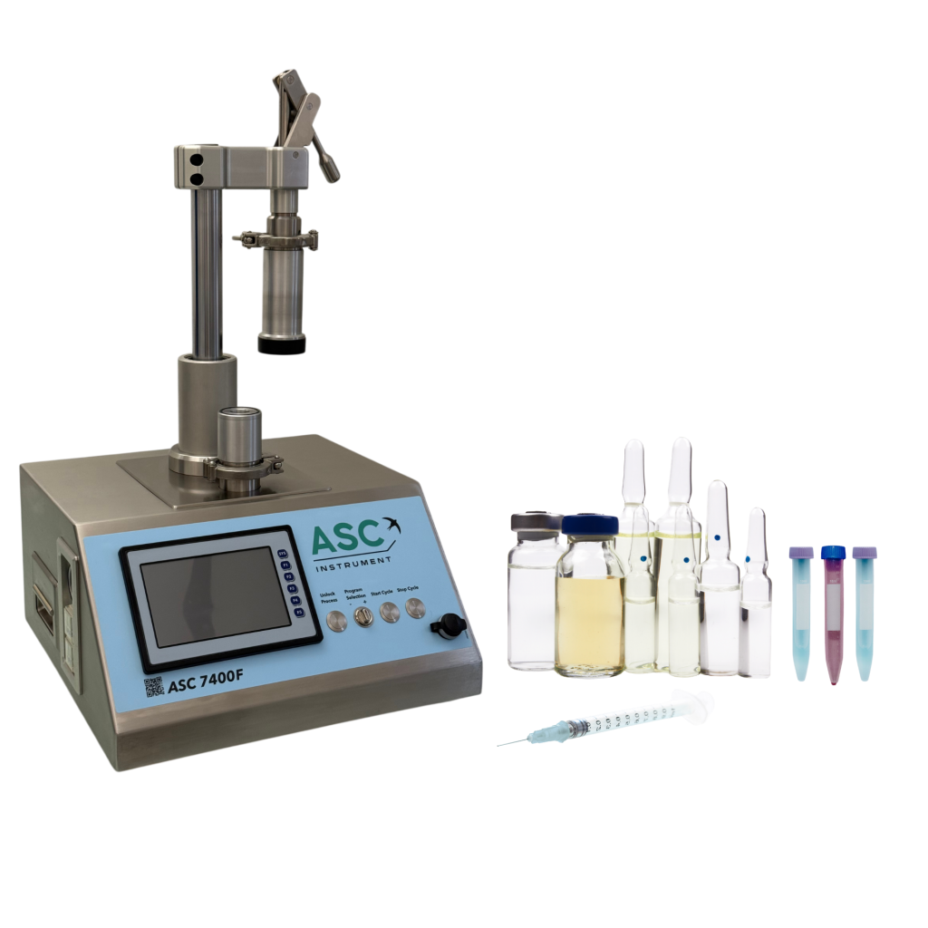CCIT FOR VIALS – Non-destructive integrity test - ASC